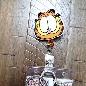 Garfield Inspired badge reel
